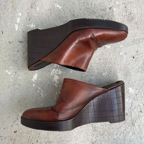 Robert Clergerie leather mules